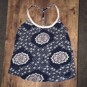 Lucky Brand beaded Tank top